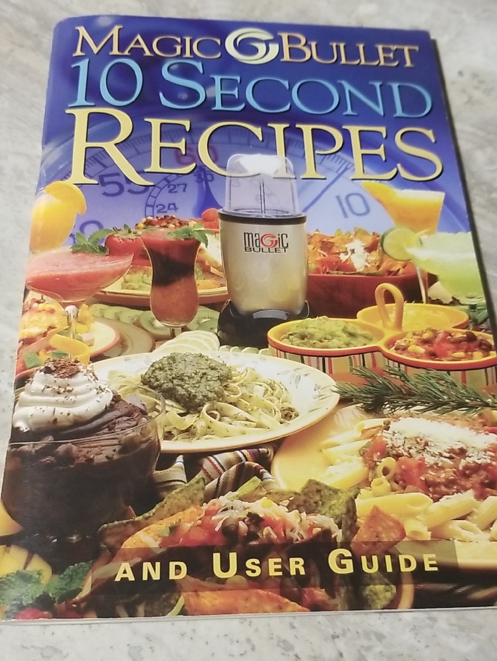 Magic Bullet 10 Second Recipes Booklet Cookbook